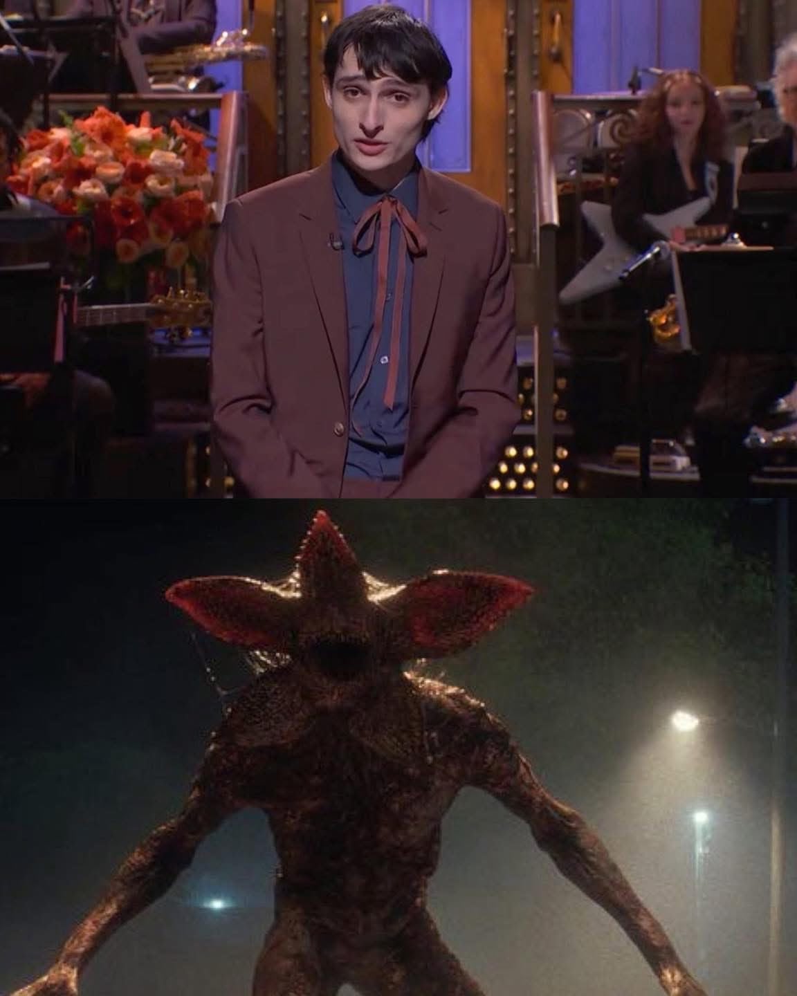 Finn Wolfhard en Saturday Night Live.