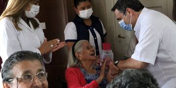 Residentes del Hogar San Roque agradecieron la Campaña.