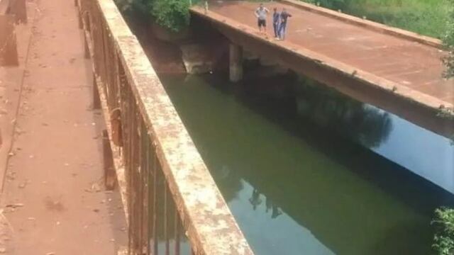 Padre e hija cayeron a un arroyo en Wanda y fallecieron.