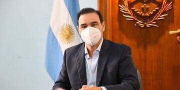 El Gobernador Gustavo Valdés hizo anuncios este miércoles por la mañana (Gobernación de Corrientes).