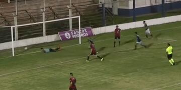 Mateo Castellano abrió el marcador