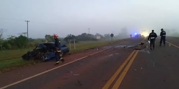 Siniestro fatal en Campo Viera: un hombre perdió la vida. Policía de Misiones