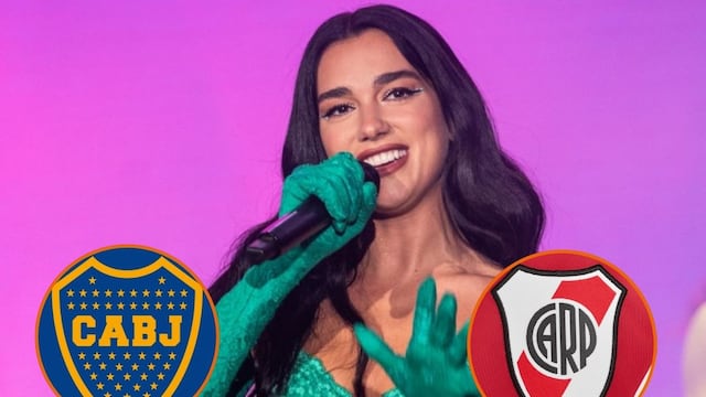 ¿River o Boca? Dua Lipa posó con una camiseta en la previa del Superclásico y eligió su equipo