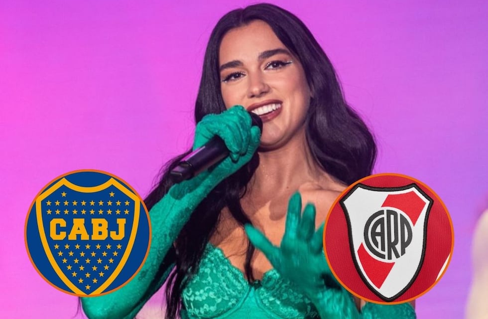 ¿River o Boca? Dua Lipa posó con una camiseta en la previa del Superclásico y eligió su equipo