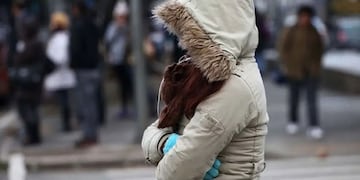 Llegó el frío a Buenos Aires.
