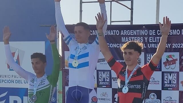 Juan Ignacio Barone obtuvo medalla de Plata en en Argentino de Concepción del Uruguay.