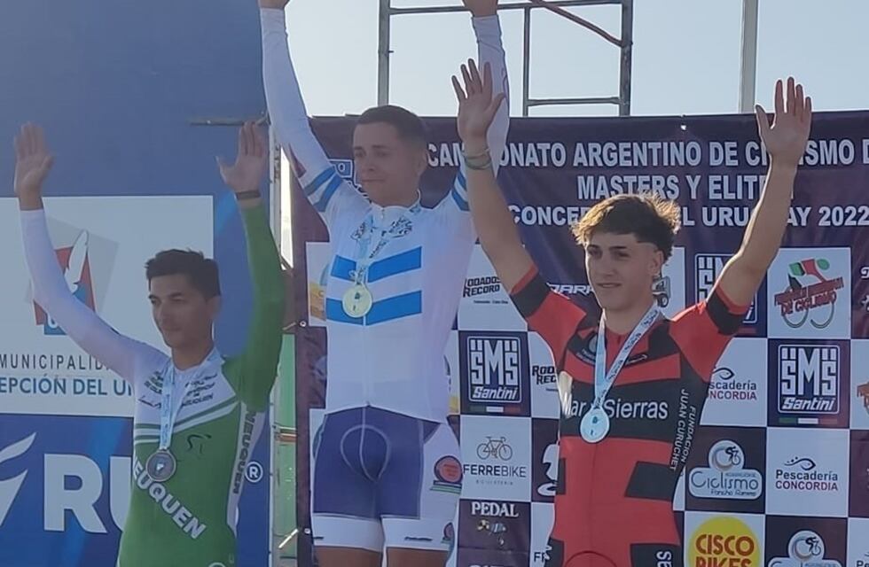 Ciclismo: Juan Ignacio Barone trajo otra medalla a Punta Alta