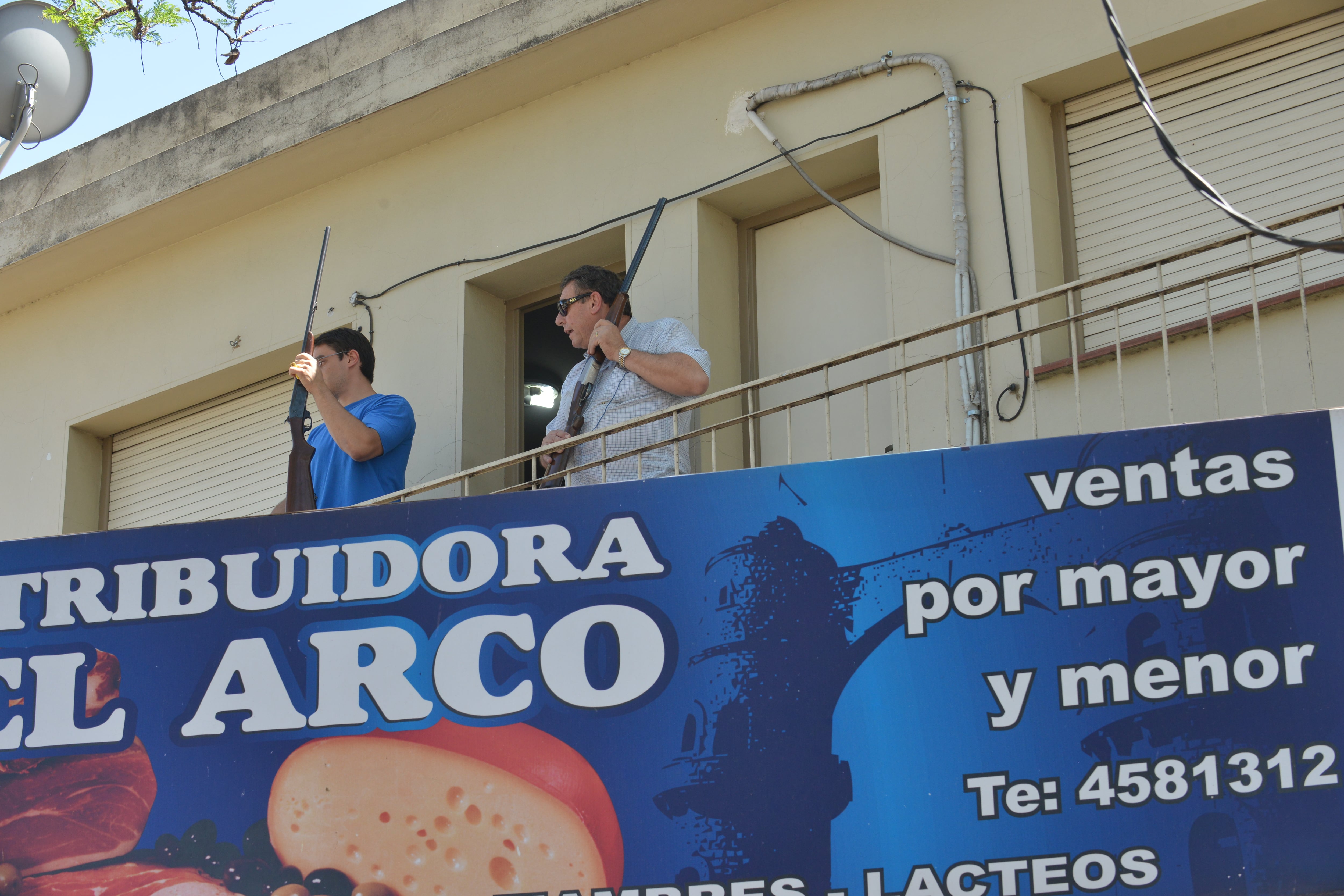 Los vecinos salieron a defender lo suyo.