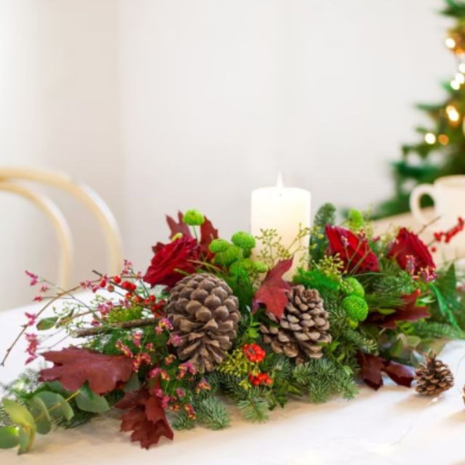 Adornos de navidad sustentables