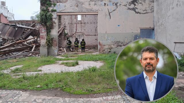 Tras el derrumbe de los ExAlmacenes Ripamonti, habló el secretario de Gobierno y Modernización, Germán Bottero