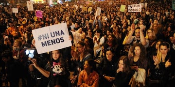 Este sábado se realiza una nueva movilización del Ni Una Menos. (LaVoz/Archivo)