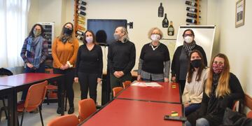 Fue en el marco del proyecto de extensión universitaria “Tejiendo vínculos, construyendo herramientas para la libertad”