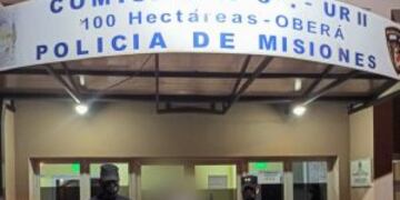 El violento fue alojado en las sede policial, en tanto que la víctima formalizó la denuncia.