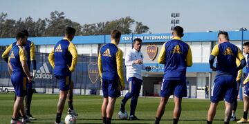 Battaglia concentrará al plantel de Boca dos días antes de la final de la Copa Argentina . / Gentileza.