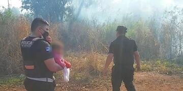 Incendio dejó en la calle a una familia de la comunidad Guapo’y.