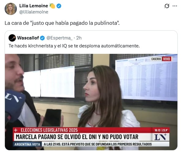 La chicana de Lemoine y Pagano