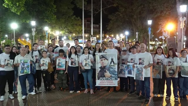 A cinco meses del crimen del cabo Miñarro, familiares y vecinos marcharon por justicia en Eldorado.