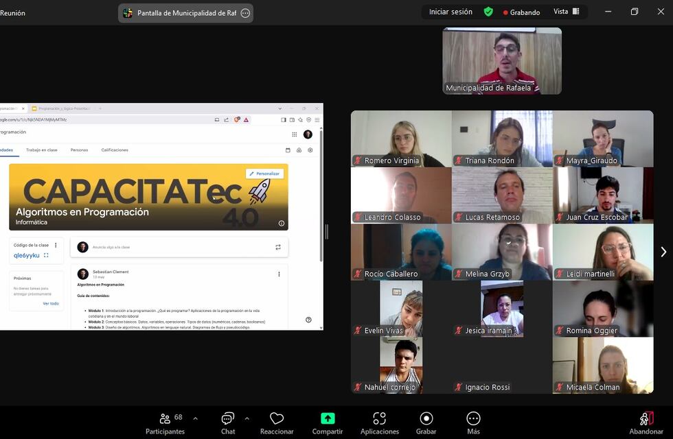 Más de 70 personas iniciaron su formación en programación con el nuevo programa CAPACITATec 4.0
