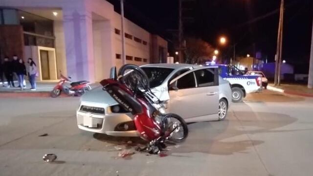 Accidente de transito en Arroyito