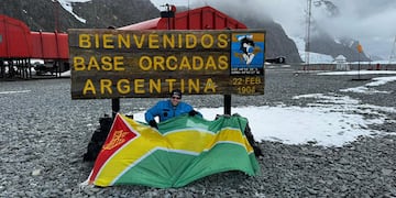 “Tierra Blanca”, el documental que muestra la vida de un tresarroyense en la Antártida