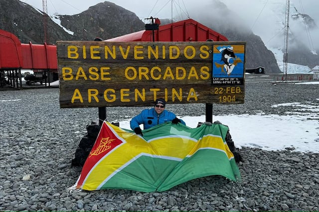 “Tierra Blanca”, el documental que muestra la vida de un tresarroyense en la Antártida