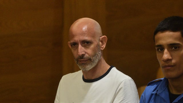 Juicio a Edgar Adhemar Bacchiani por estafas. (Pedro Castillo / La Voz)