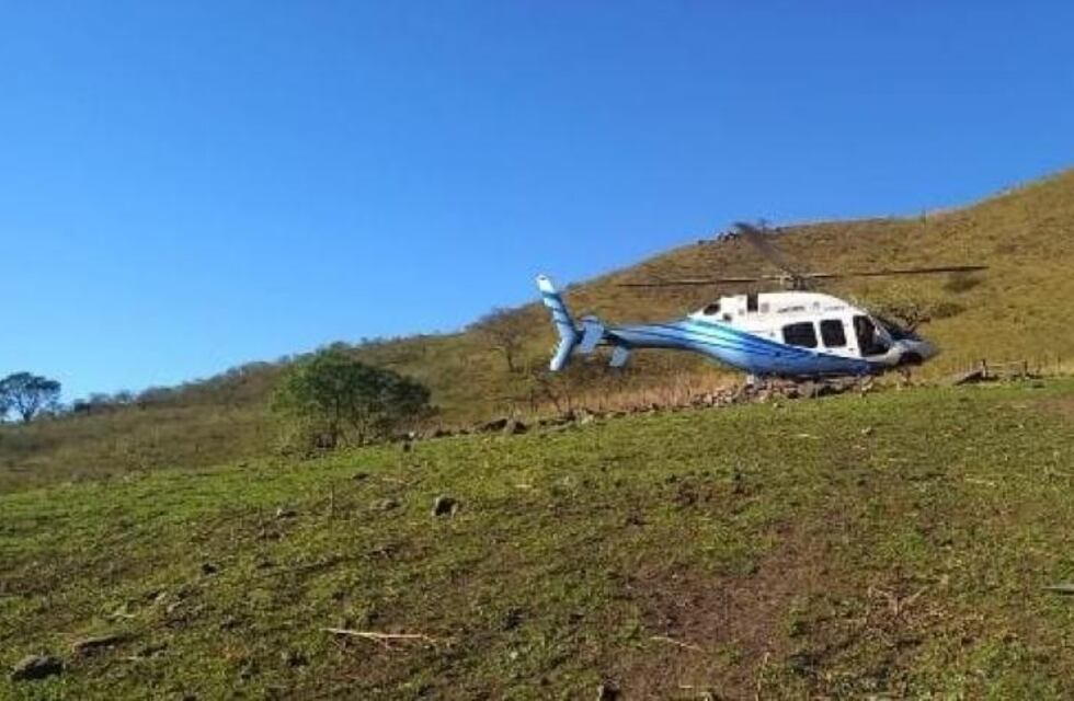 Rescate aéreo en Chasquivil: evacuaron a una paciente en grave estado