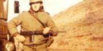 Sergio Soria, veterano continental de las Guerra de Malvinas, hoy residente de Villa Carlos Paz.