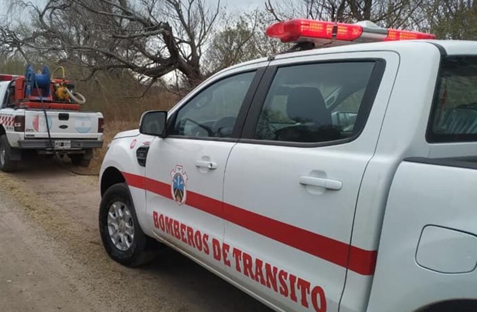 Villa del Tránsito: un incendio destruyó casi la totalidad de una vivienda