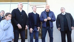 “Es muy bueno poder terminar una obra y ponerla en marcha, con los esfuerzos conjuntos", destacó Perotti.