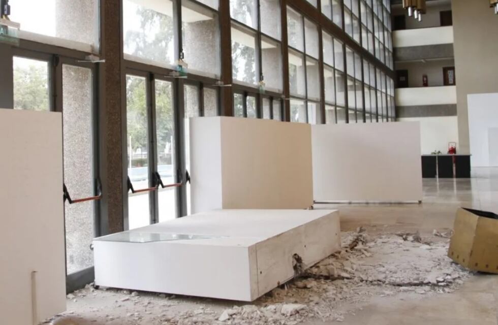 Después del terremoto, el Auditorio fue declarado “inhabitable”