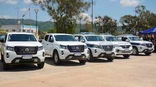 Las nuevas unidades puestas en servicio en el marco de la presentación de los operativos de seguridad para fin de año y Verano Seguro.