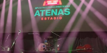 Atenas presentó su estadio en barrio General Bustos. Un sueño hecho realidad (La Voz).
