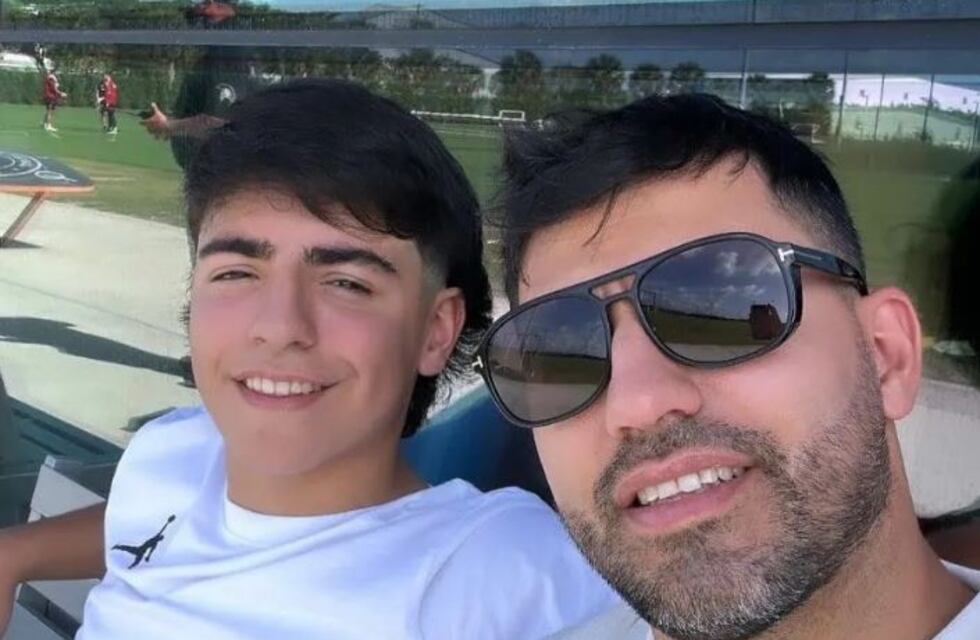 Kun Agüero dejó un conmovedor mensaje para su hijo Benjamín: “El dolor al verte...”