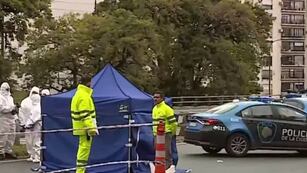 Retiro. El siniestro ocurrió sobre la avenida 9 de Julio. Foto: Clarín