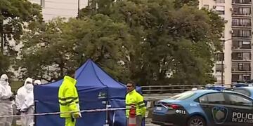 Retiro. El siniestro ocurrió sobre la avenida 9 de Julio. Foto: Clarín