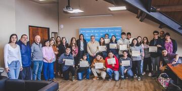 La Municipalidad entregó certificados a los alumnos que realizaron pasantías