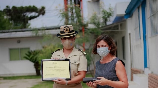 Igualdad y equidad: Leticia Díaz es la primera mujer en ocupar una jefatura en Prefectura