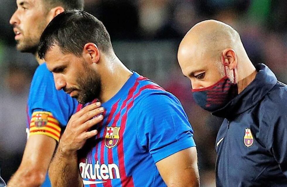 Barcelona: Sergio “Kun” Agüero estará tres meses afuera de las canchas