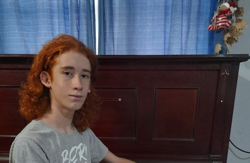 Tiene 13 años y ya forma parte de la Sinfónica de la Universidad Nacional de Cuyo
