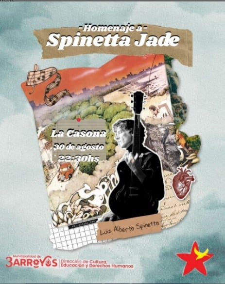 Homenaje a Spinetta Jade en La Casona