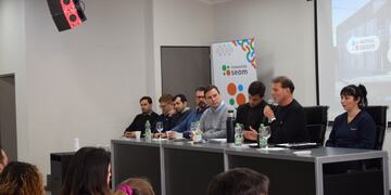 Reunión del SEOM con el intendente Viotti