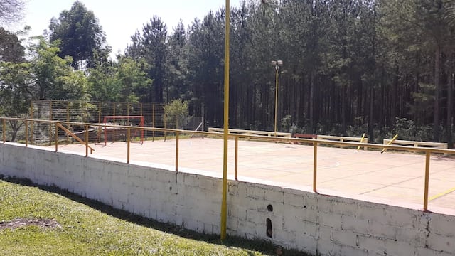 Colonia Victoria: realizan obras en el playón municipal.