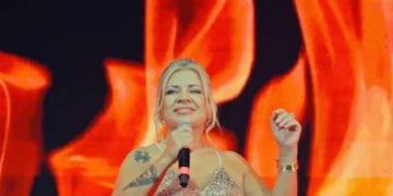 La artista rosarina respondió por Instagram ante la viralización del clip.