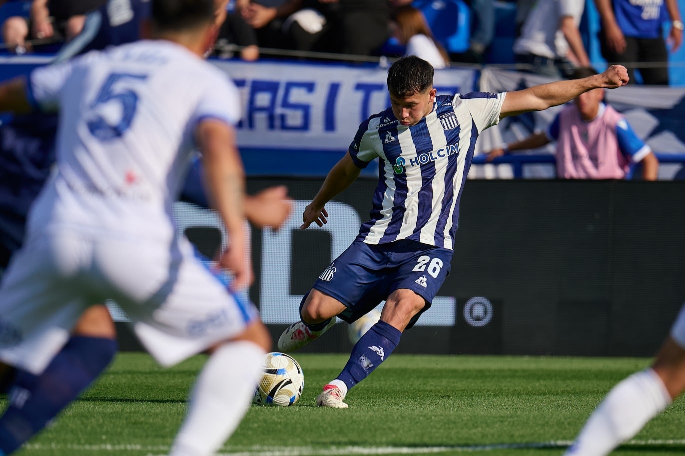 Vélez ante Talleres, por la fecha 14. (Prensa Talleres).