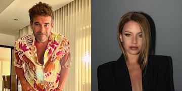 Cómo es el romance entre Rocío Pardo y Nicolás Cabré. (Collage fotos de Instagram)