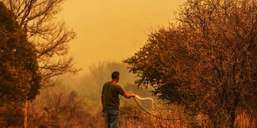 Los incendios azotan a Córdoba desde hace más de una semana.
