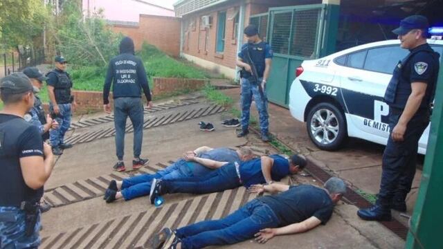 Asalto a una joyería en Eldorado: la policía detuvo a cinco personas.