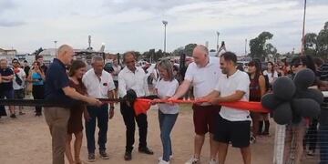 Inauguración cancha de hockey, Club Sporting.