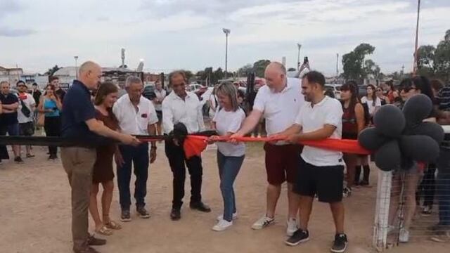 Inauguración cancha de hockey, Club Sporting.